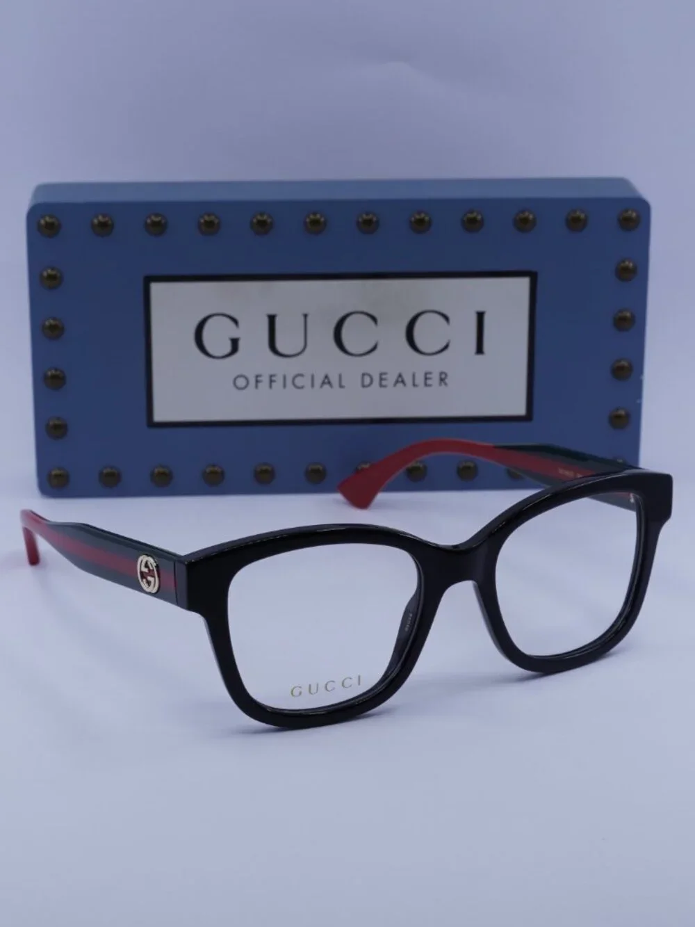 Gucci GG1863O 001 Cat Eye 51mm Eyeglasses - Black